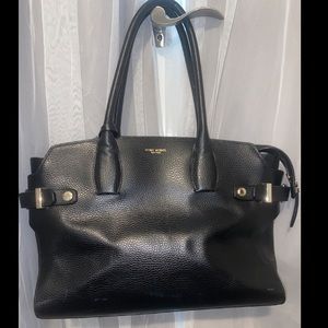 Henri Bendel black Carlyle Tote